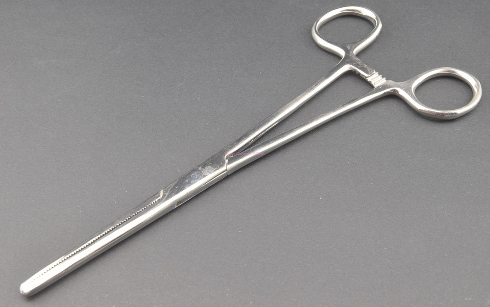 Hemostat Electronic Plier Straight 8" Stainless Steel 3 Locking Positions - Dave's Hobby Shop by W5SWL