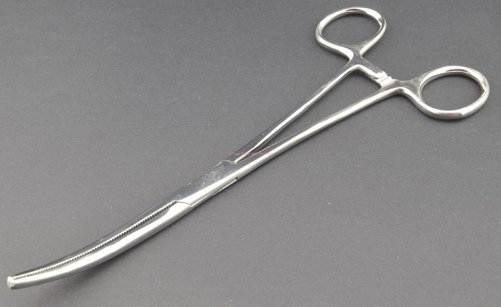 Hemostat Electronic Plier Curved 8" Stainless Steel 3 Locking Positions - Dave's Hobby Shop by W5SWL