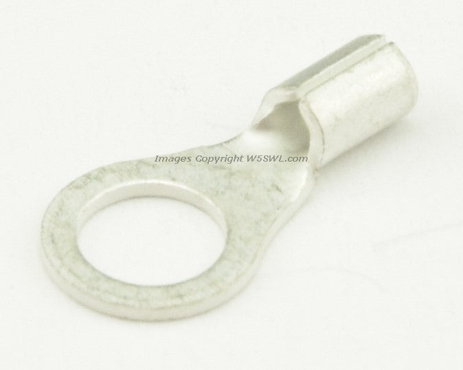 Non Insulated Ring Terminal Butted Seam  #10 or .190" Stud Size 18 to 22 Ga - Dave's Hobby Shop by W5SWL