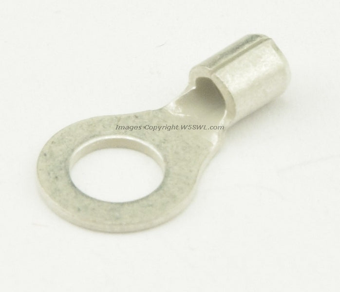 Non Insulated Ring Terminal Butted Seam #10 or  .190" Stud Size 14 to 16 Ga - Dave's Hobby Shop by W5SWL