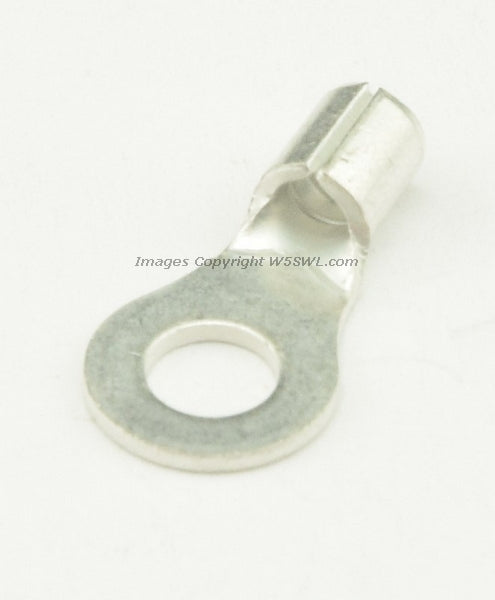 Non Insulated Ring Terminal Butted Seam  #8 or .164" Stud Size 14 to 16 Ga - Dave's Hobby Shop by W5SWL