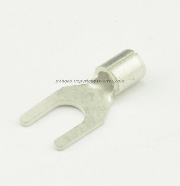 Non Insulated Spade Terminal #8 or .164" Stud Size  14 - 16 Ga - Dave's Hobby Shop by W5SWL