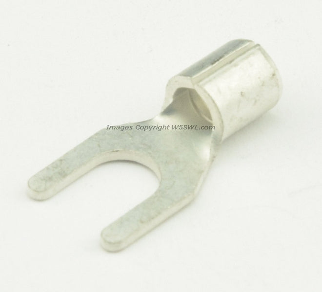 Non Insulated Spade Terminal #10 or .190" Stud Size  10 - 12 Ga - Dave's Hobby Shop by W5SWL