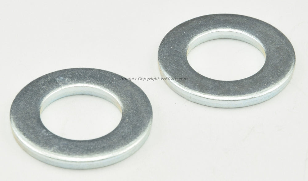 HD Flat Washers for UHF and N Series Threaded Bulkhead Feed Throughs - 2 Pack - Dave's Hobby Shop by W5SWL