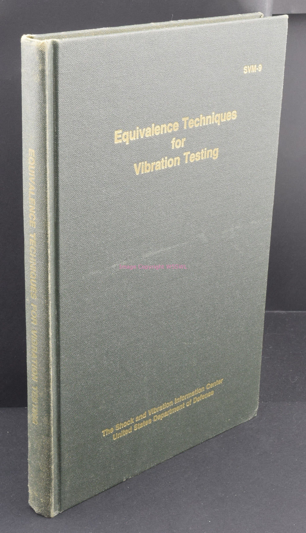 Equivalence Techniques For Vibration Testing SVM-9 Fackler Collins Radio Company - Dave's Hobby Shop by W5SWL