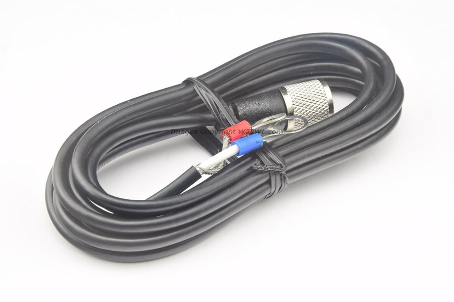 9ft RG-58A/U PL-259 to Lugs Coax Jumper Patch Cable Ham Radio CB POTA - Dave's Hobby Shop by W5SWL