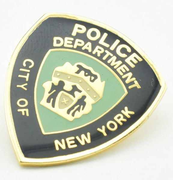 City Of New York Police Department Tie Tack Lapel Hat Pin PinBack - Dave's Hobby Shop by W5SWL