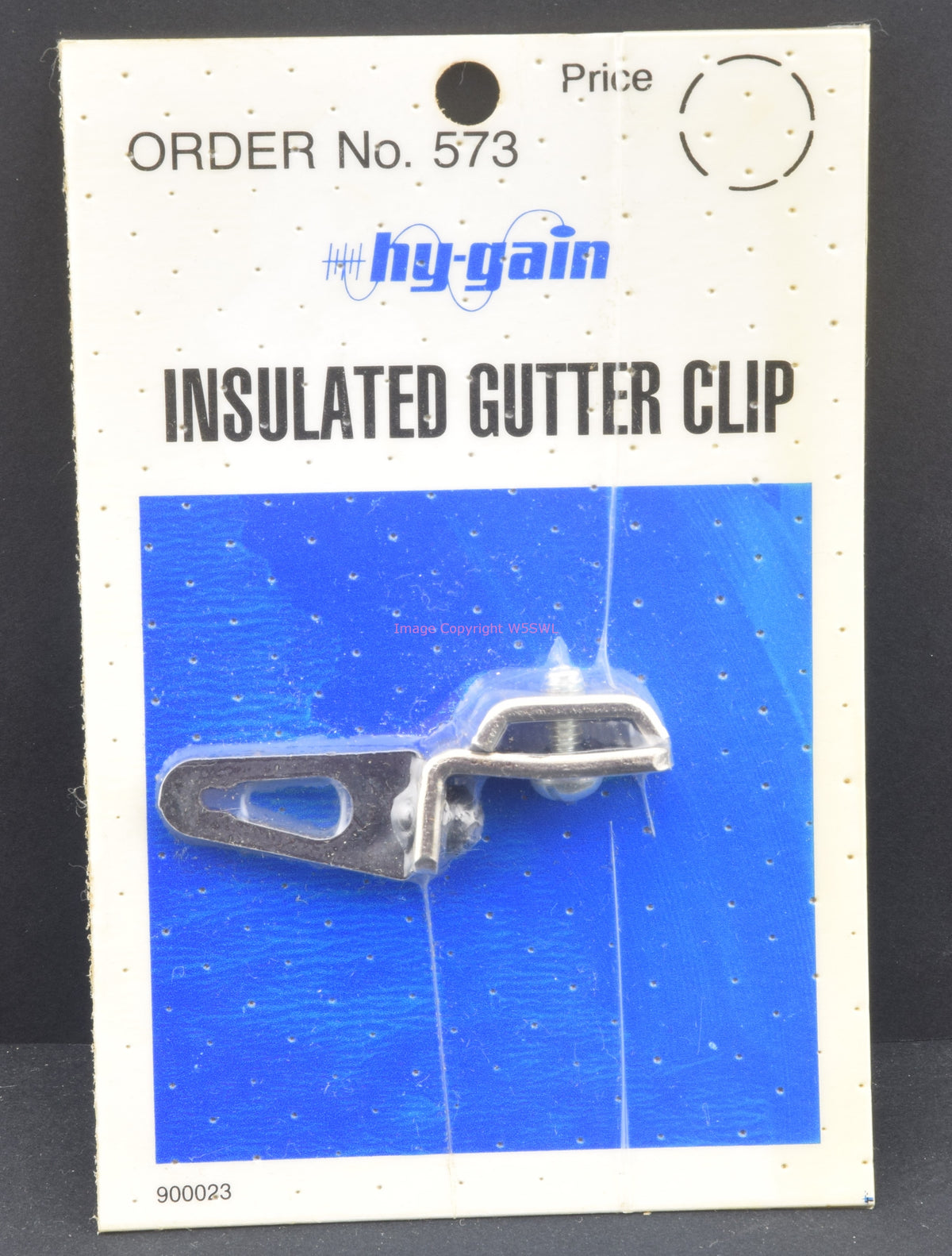 Hy-gain Electronics No. 573 Insulated Gutter Clip - Ultra Hard to Find - Dave's Hobby Shop by W5SWL