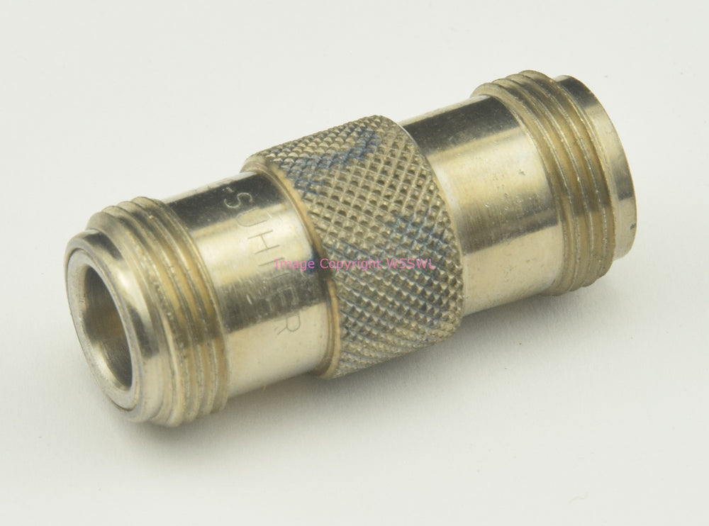 Suhner 75 Ohm N Female to N Female Coupler Barrel - 75 Ohm - Dave's Hobby Shop by W5SWL