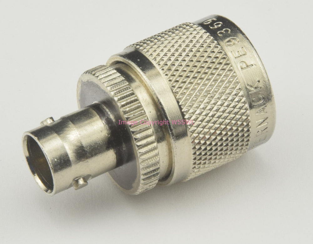 Pasternack PE9369 75 Ohm N Male to BNC Female RF Adapter - 75 Ohm - Dave's Hobby Shop by W5SWL