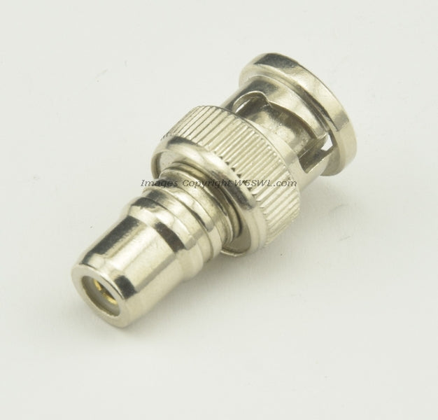 BNC Male to RCA Female Connector Adapter - Dave's Hobby Shop by W5SWL