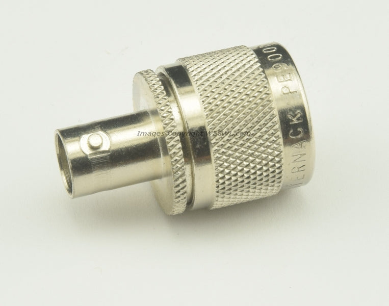 Pasternack PE9002 50 Ohm N Male to BNC Female RF Adapter Connector - Dave's Hobby Shop by W5SWL