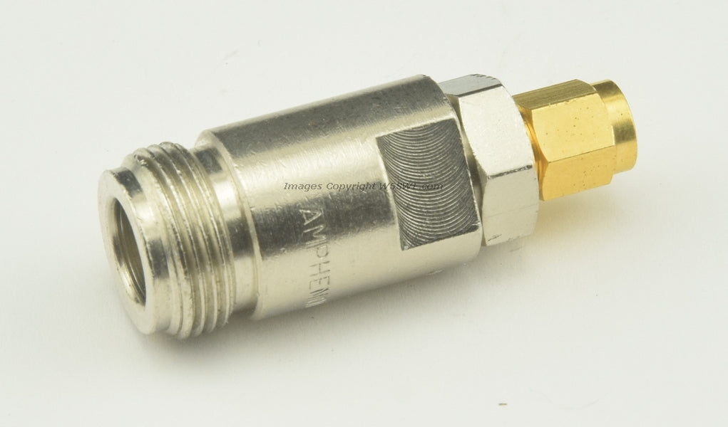 Amphenol 901-293 N Female to SMA Male RF Adapter Connector - Dave's Hobby Shop by W5SWL