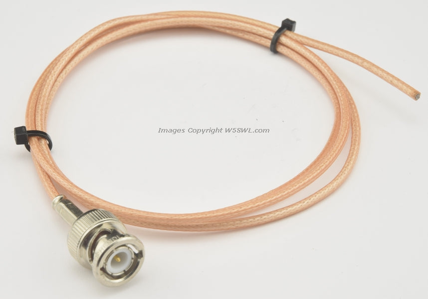 Amphenol BNC Male RG-316 39" RF Jumper Pigtail - Dave's Hobby Shop by W5SWL