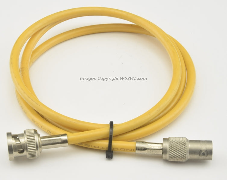 RF Industries (Heathkit) RG-58A/U 3FT BNC Male to BNC Female RF Coaxial Jumper - Dave's Hobby Shop by W5SWL