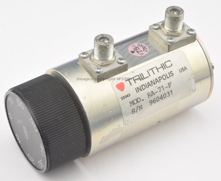 Trilithic RA-71-F Rotary Attenuator 0-70dB Perfect For Ham Fox Hunting - Dave's Hobby Shop by W5SWL