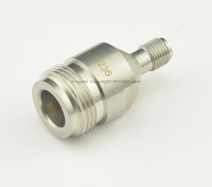 Fairview Microwave Precision SM4236 N Female to SMA Female RF Connector Adapter - Dave's Hobby Shop by W5SWL