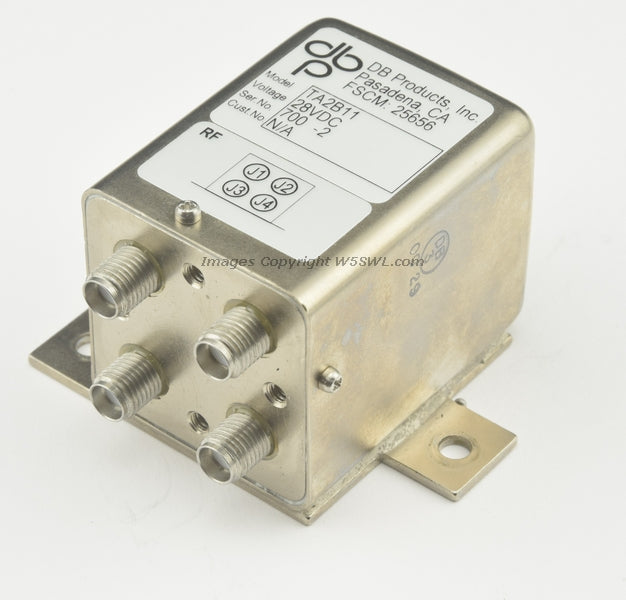 DB Products Ducommun RF Switch TA2B11 DC - 18Ghz SMA 28 VDC - Dave's Hobby Shop by W5SWL