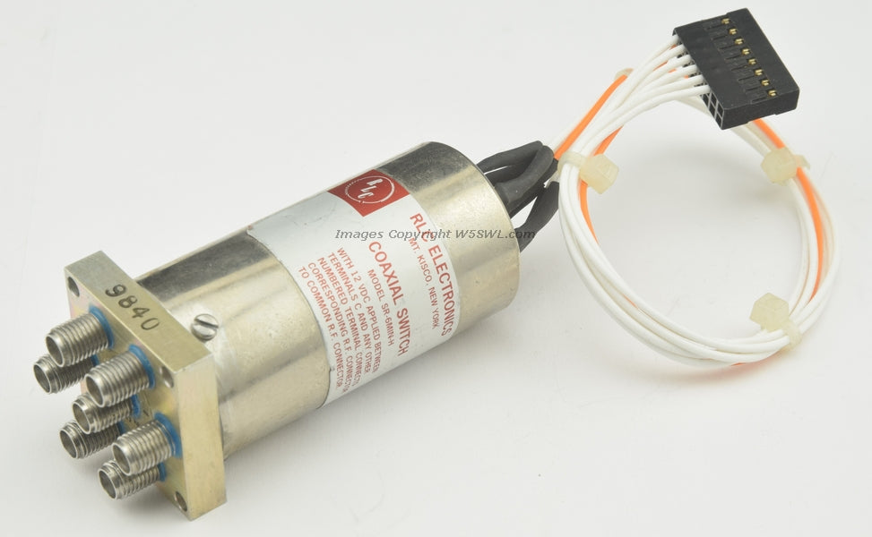 RLC SR-6MIN-H RF Coaxial Switch 12VDC DC-18 GHz Failsafe SMA 6-Position SP6T - Dave's Hobby Shop by W5SWL