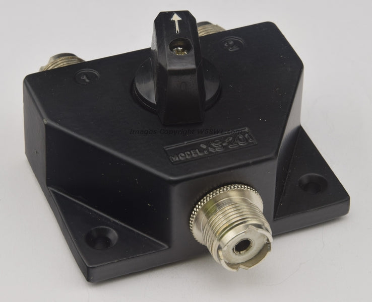 Workman CS201 XS201 2 Position Coaxial RF Antenna Switch - Dave's Hobby Shop by W5SWL