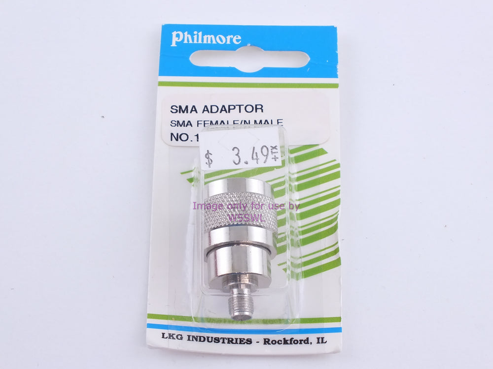 Philmore 11355 SMA Adaptor SMA Female/N Male (bin102) - Dave's Hobby Shop by W5SWL