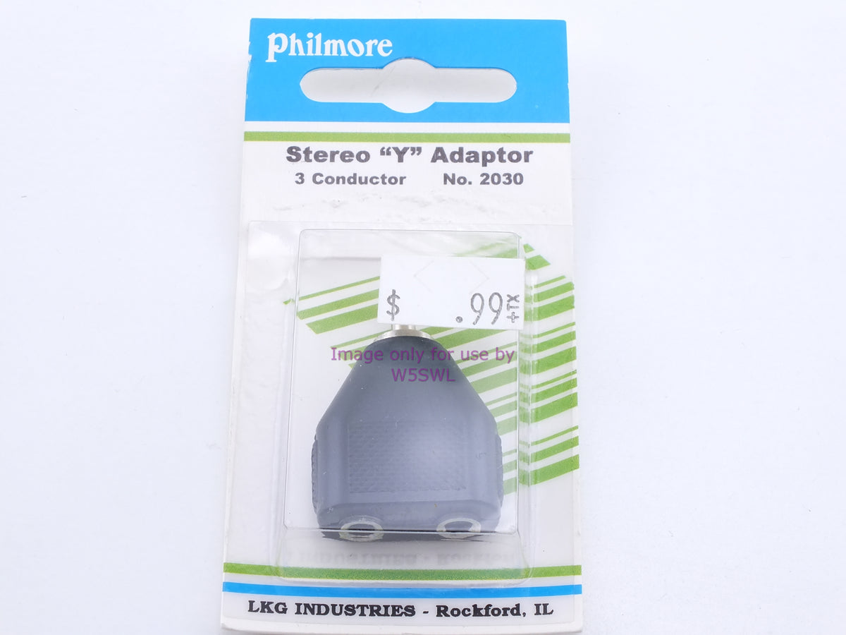 Philmore 2030 Stereo "Y" Adapter 3 Conductor (bin32) - Dave's Hobby Shop by W5SWL