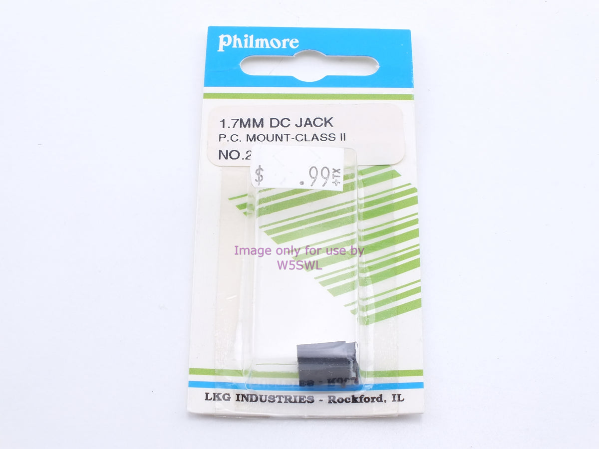 Philmore 207 1.7MM DC Jack P.C. Mount-Class II (bin30) - Dave's Hobby Shop by W5SWL