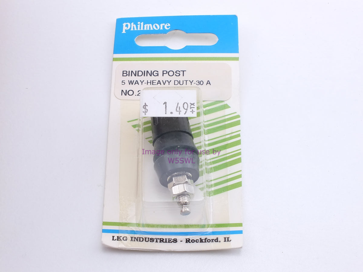 Philmore 2352 Binding Post 5 Way-Heavy Duty-30 A (bin36) - Dave's Hobby Shop by W5SWL