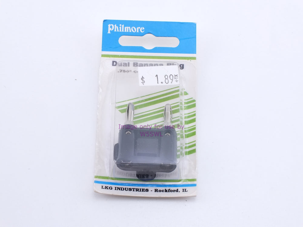 Philmore 2360 Dual Banana Plug .750" Center To Center (bin39) - Dave's Hobby Shop by W5SWL