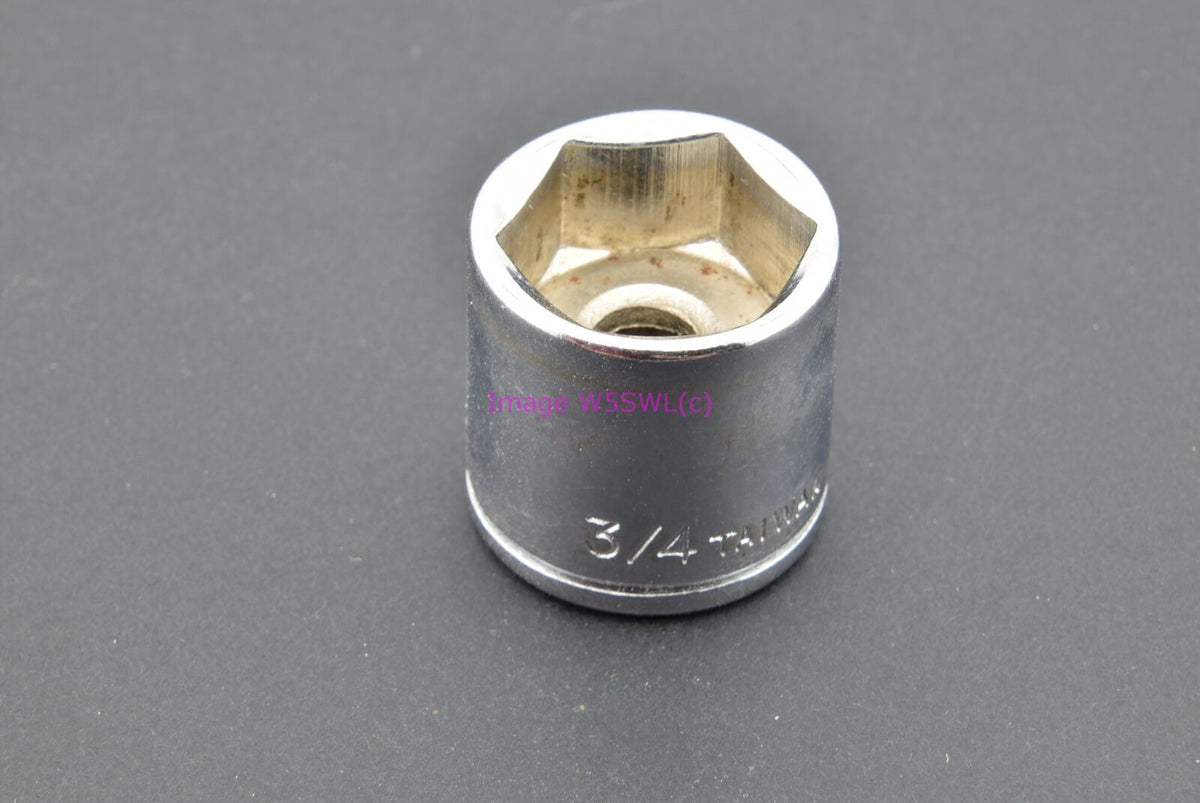 3/4" 6pt Shallow SAE 3/8 Drive Socket Heavy Taiwan (binT602) - Dave's Hobby Shop by W5SWL