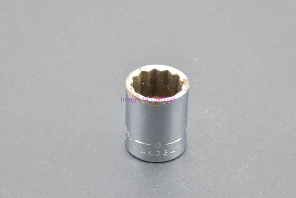 Craftsman 9/16 12pt Shallow SAE 3/8 Drive Vintage Socket -G- (binT997) - Dave's Hobby Shop by W5SWL