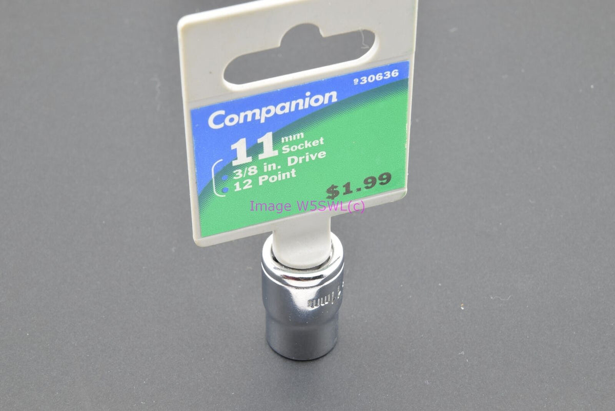 Sears Companion 11mm 12pt Shallow Metric 3/8 Drive Socket 30636 (binT558) - Dave's Hobby Shop by W5SWL