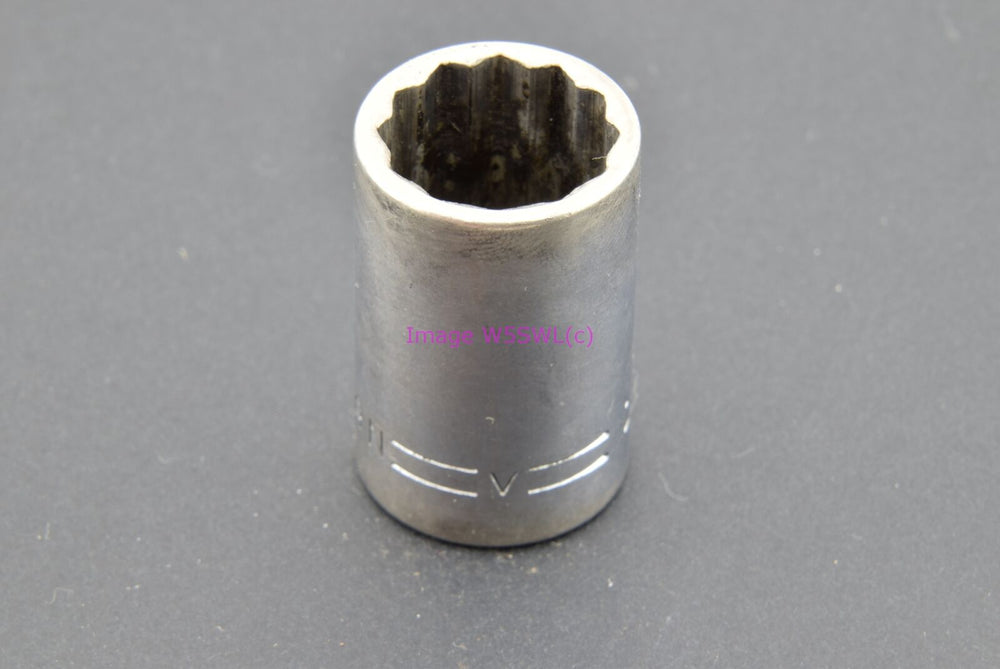 Craftsman 11/16 12pt Shallow SAE 1/2 Drive Vintage Socket =V= (binT799) - Dave's Hobby Shop by W5SWL