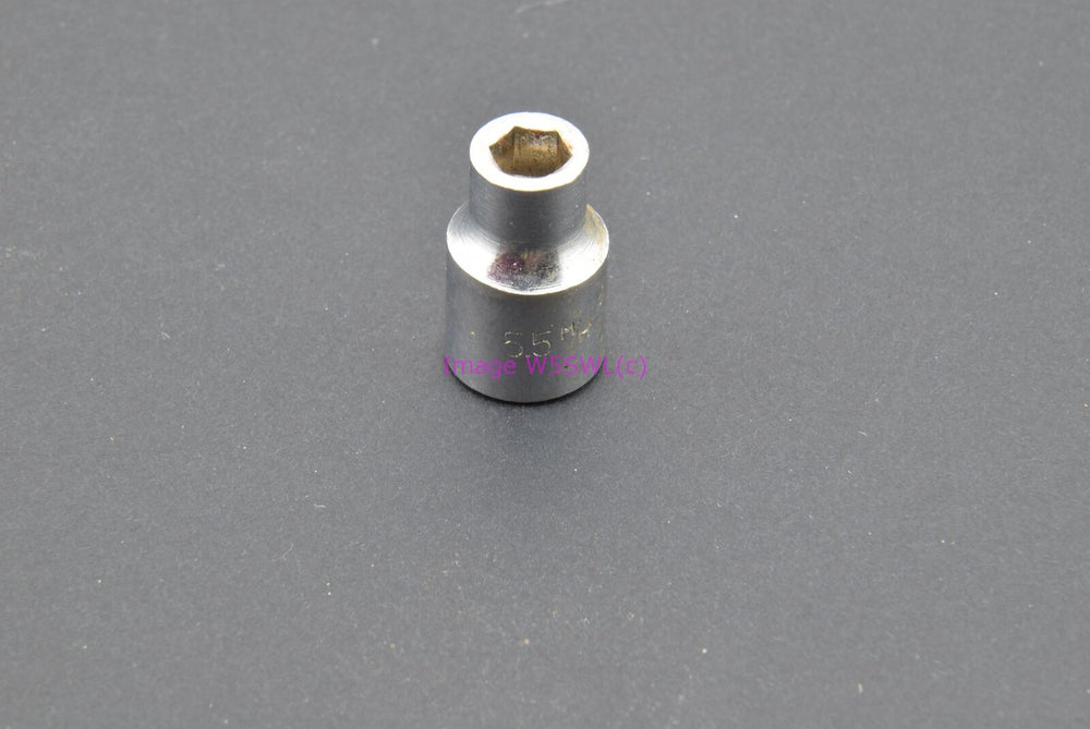 5.5mm 6pt Shallow Metric 1/4 Drive Socket (binT604) - Dave's Hobby Shop by W5SWL