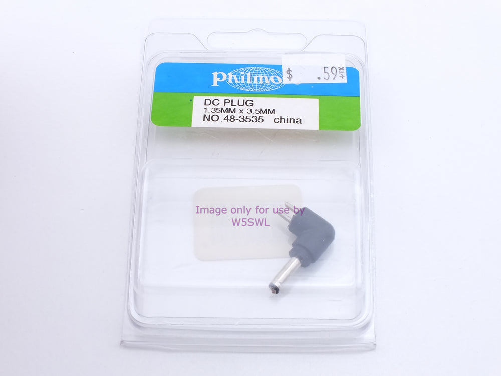 Philmore 48-3535 DC Plug 1.35mm x 3.5mm (bin3) - Dave's Hobby Shop by W5SWL