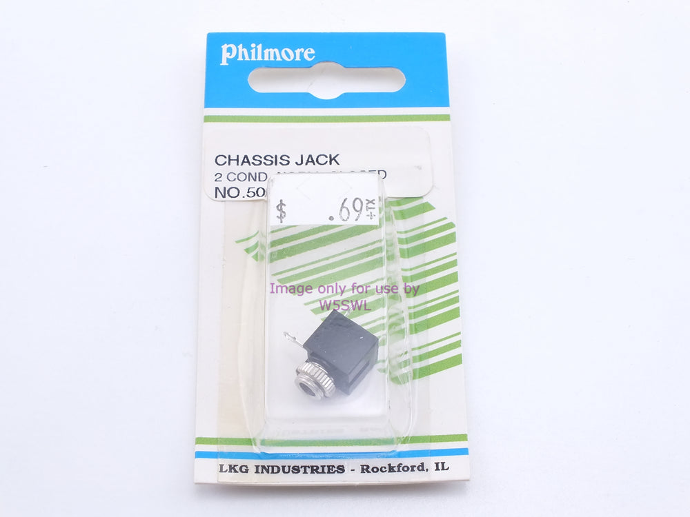 Philmore 501JP Chassis Jack 2 Cond.-Norm. Closed (bin31) - Dave's Hobby Shop by W5SWL