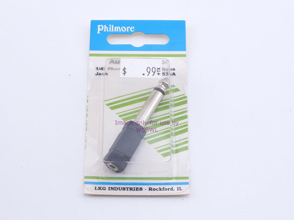 Philmore 532A Audio Adaptor 1/4" Phone Plug/3.5mm Phone Jack (bin34) - Dave's Hobby Shop by W5SWL