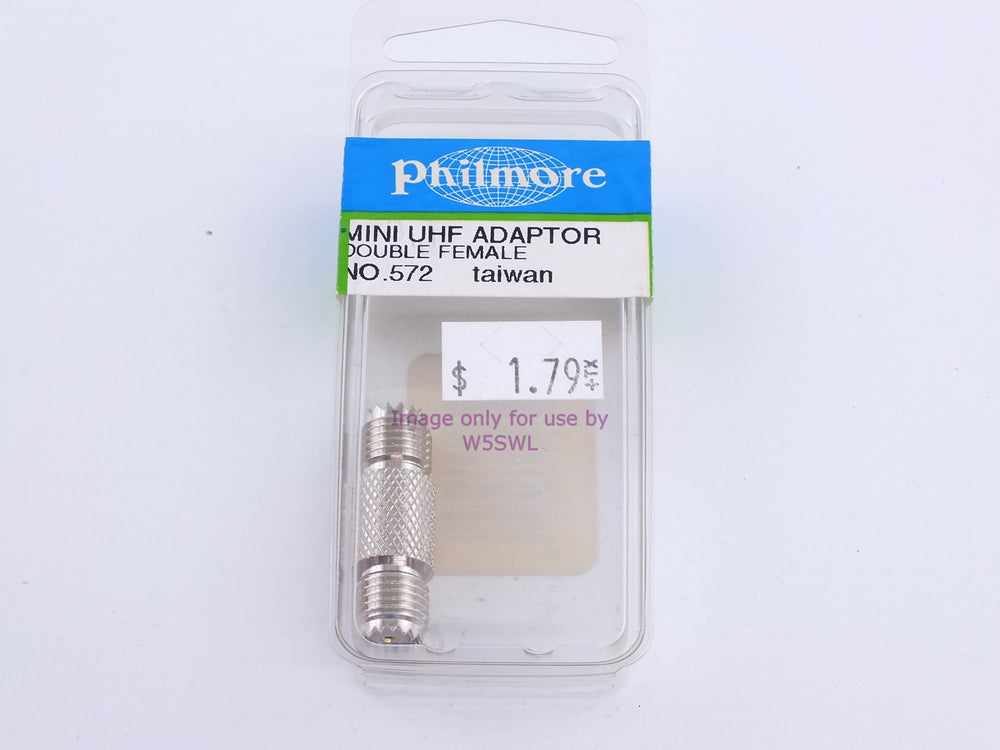 Philmore 572 Mini UHF Adaptor Double Female (bin105) - Dave's Hobby Shop by W5SWL