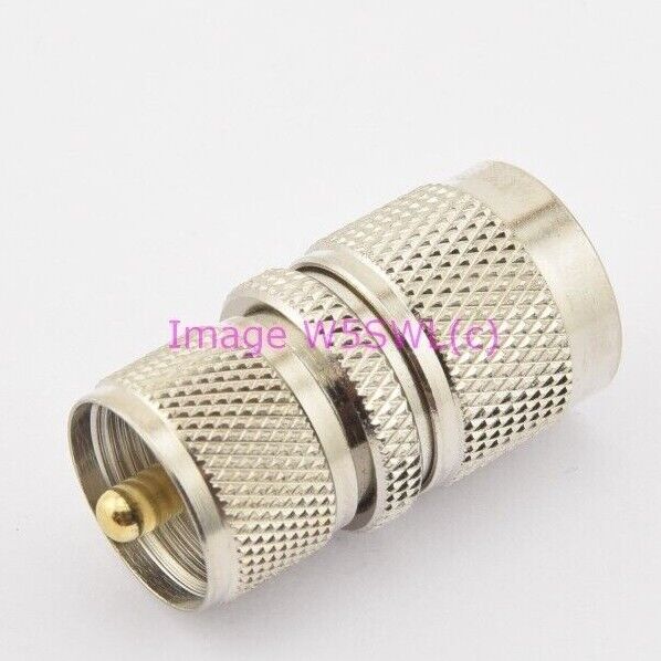 N Male to UHF Male RF Connector Adapter  (bin9615) - Dave's Hobby Shop by W5SWL