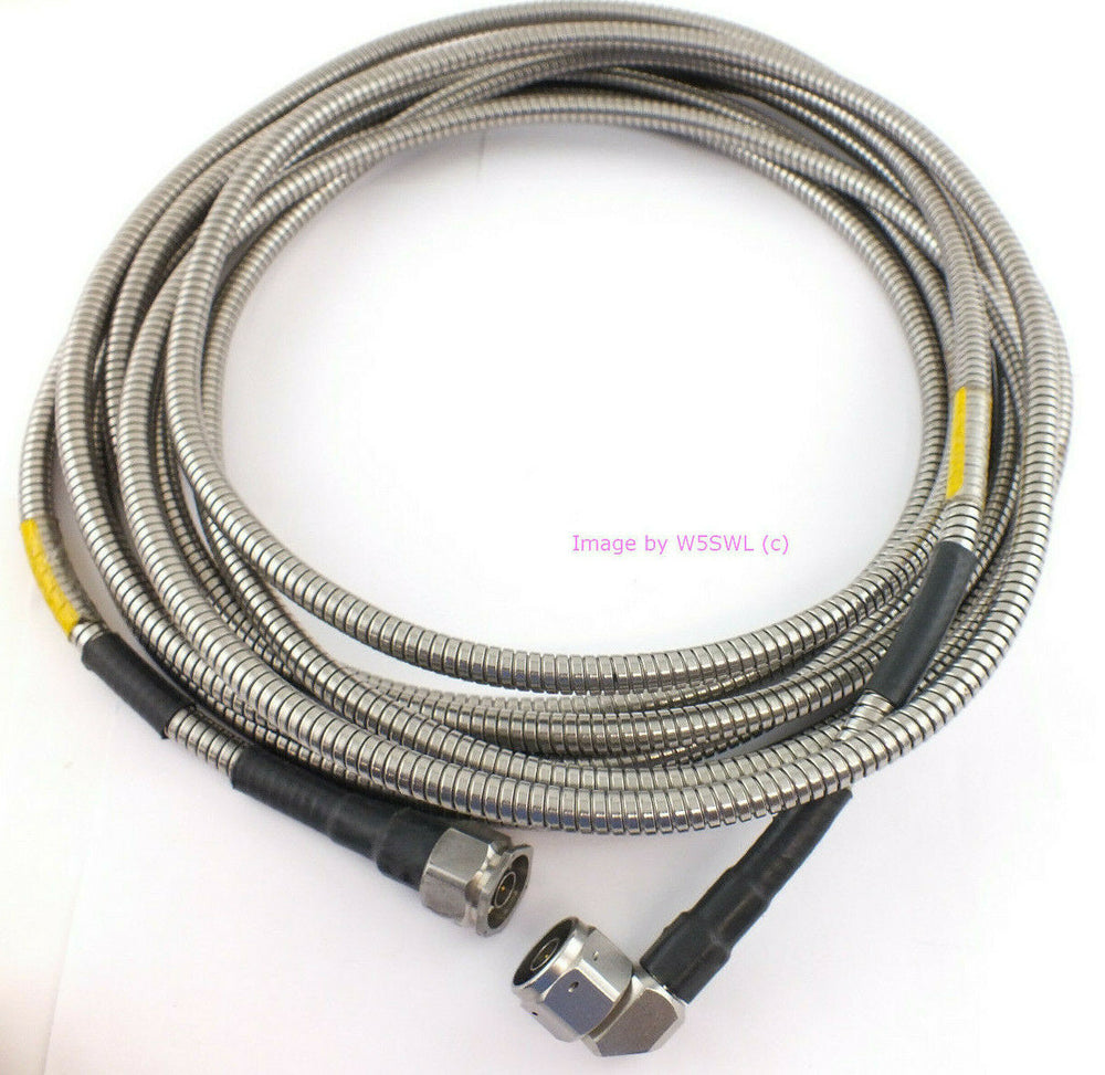 Flexible Armored N Male to N RA Male 20Ft Radio Test Jumper Patch Cable - Dave's Hobby Shop by W5SWL