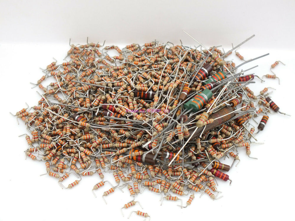 3.3K Ohm Resistor Lot From a Ham Estate (bin68) - Dave's Hobby Shop by W5SWL