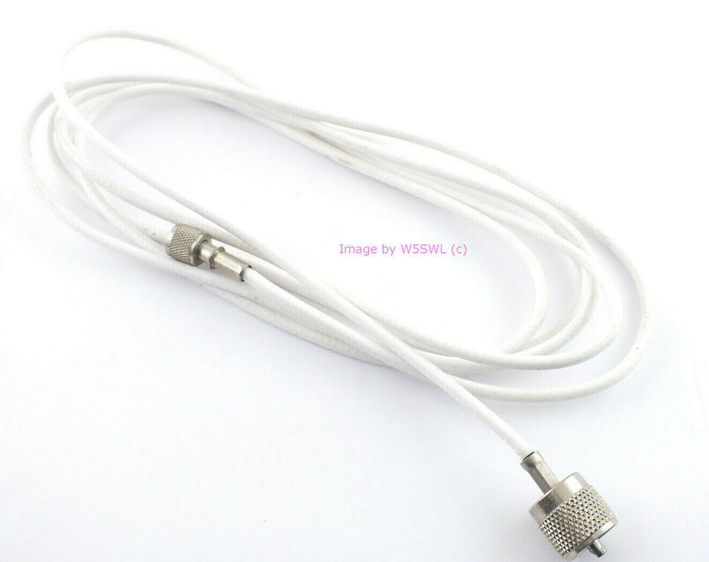 UHF Male to MUHF Male 8ft Radio Test Jumper Patch Cable - Dave's Hobby Shop by W5SWL