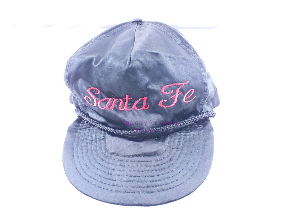 Vintage Dark Black Santa Fe Hat Cap (bin21) - Dave's Hobby Shop by W5SWL