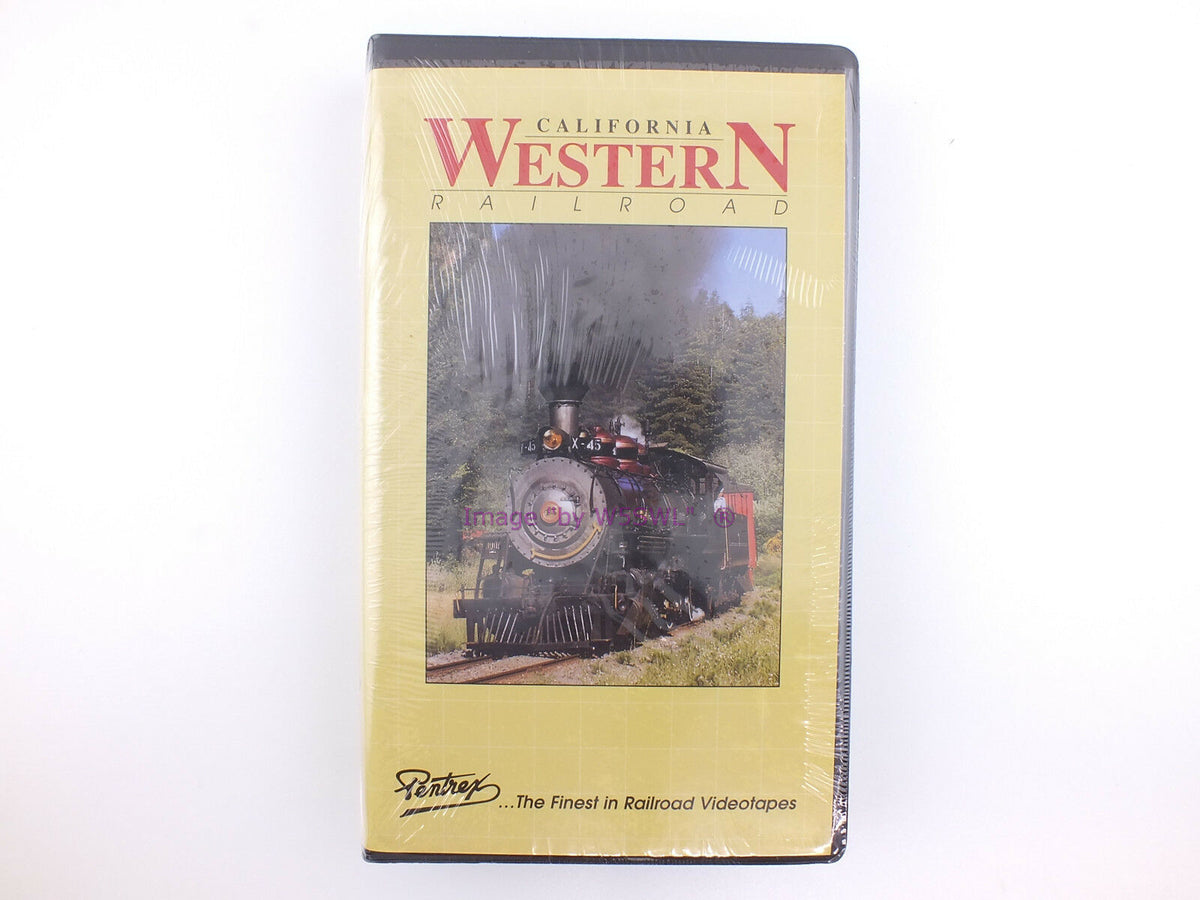 New Sealed VHS RailRoad Video Tape - California Western RailRoad - Dave's Hobby Shop by W5SWL