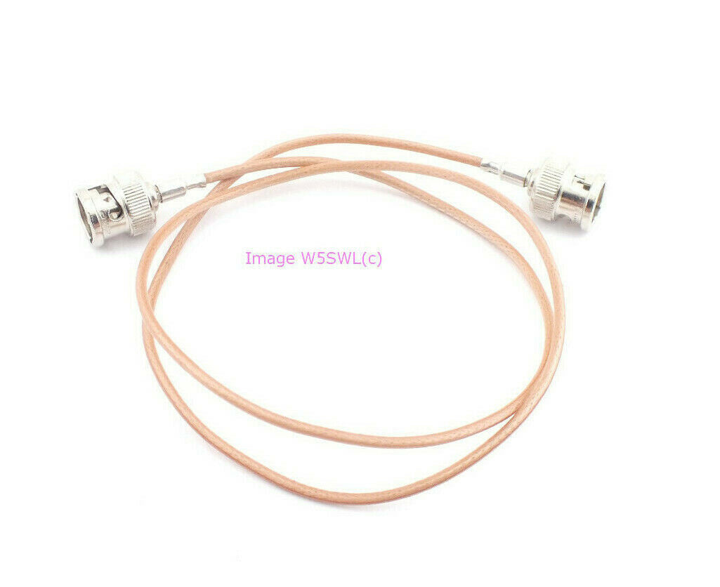 2ft Jumper Patch Cable with 75 Ohm BNC Male Connectors - Dave's Hobby Shop by W5SWL