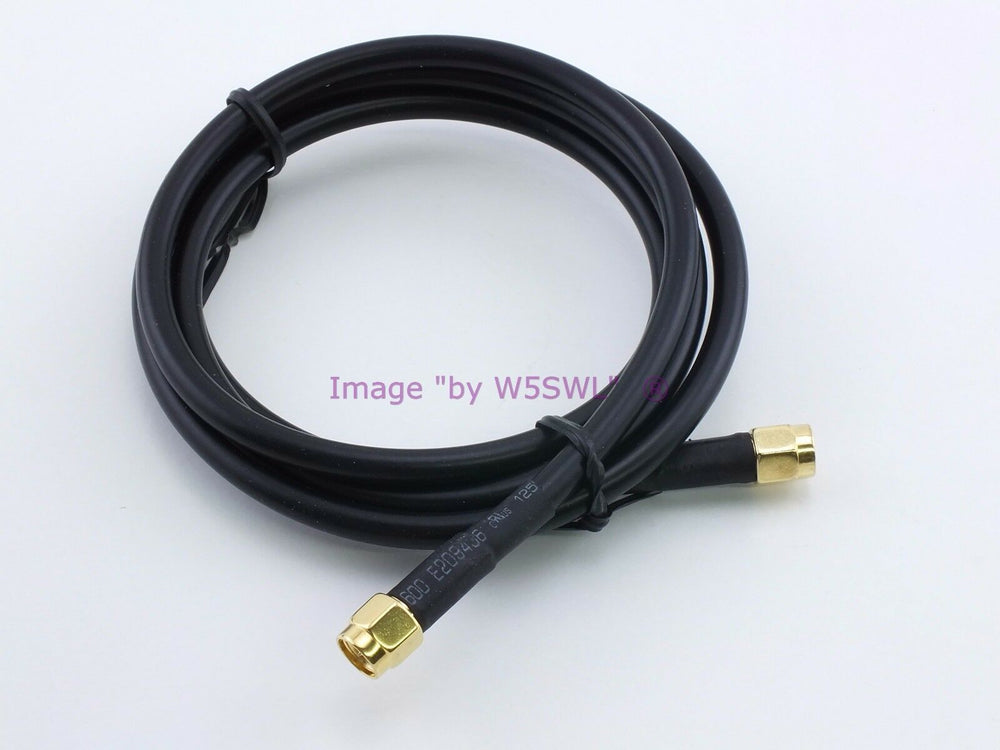 SMA Male to SMA Male 3ft RG58 Radio Test Jumper Patch Coax Cable - Dave's Hobby Shop by W5SWL