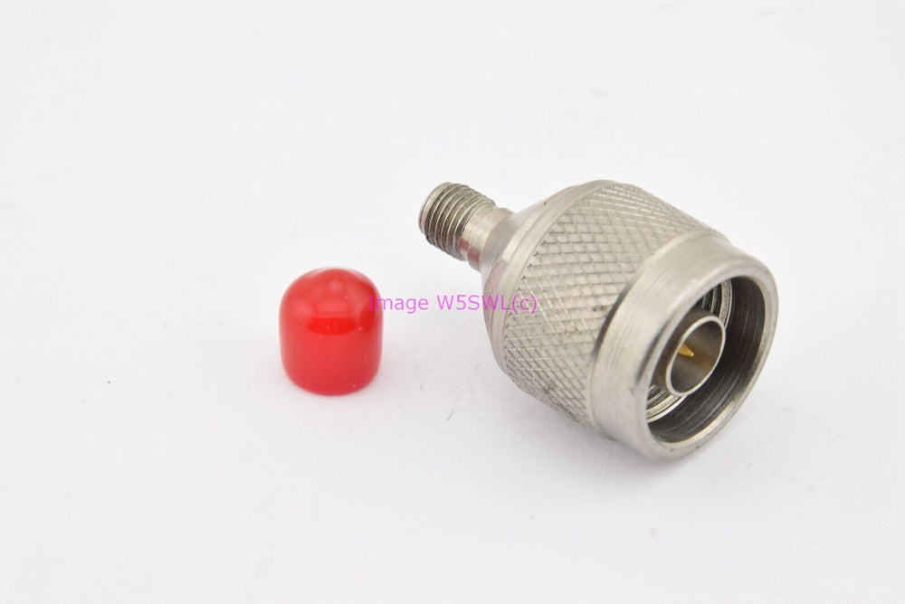 N Male to SMA Female RF Connector Adapter - Dave's Hobby Shop by W5SWL