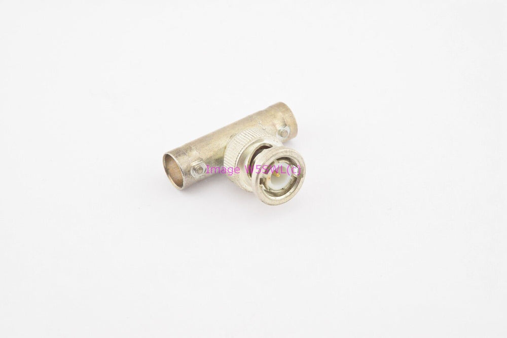 BNC Male to BNC Female TEE Silver Plated RF Connector Adapter (bin9554) - Dave's Hobby Shop by W5SWL