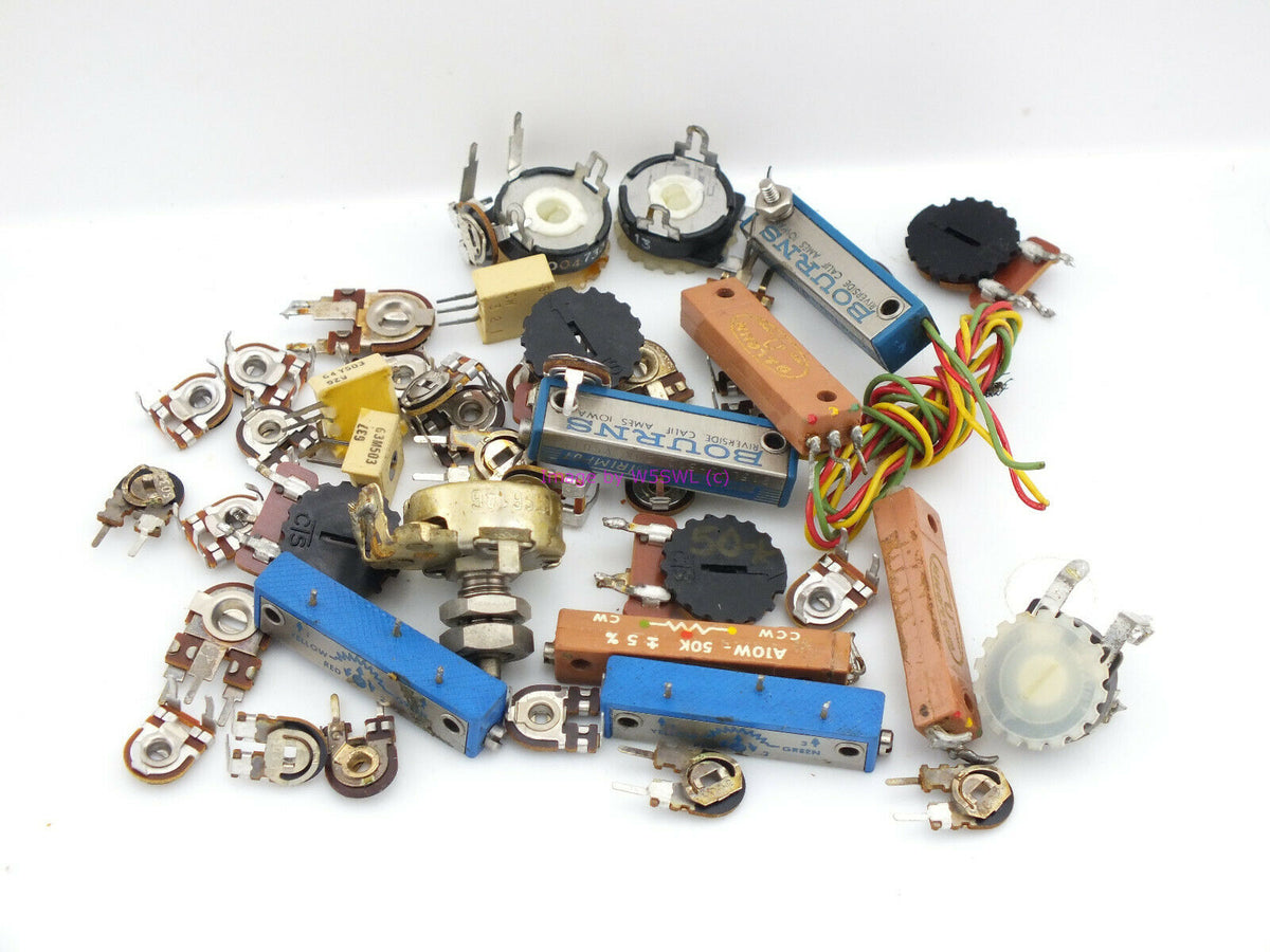 50K Pot Potentiometer Assorted From a Ham Estate LOT (bin4) - Dave's Hobby Shop by W5SWL