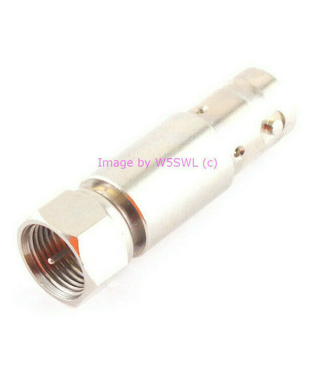 Type F Male to BNC Female Long Adapter Connector - Dave's Hobby Shop by W5SWL